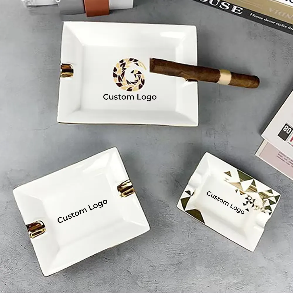 Ceramic Branded Ashtray